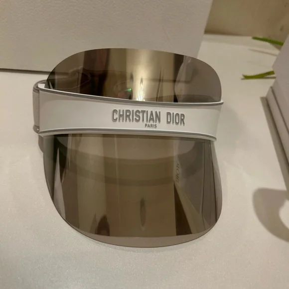 Dior | Accessories | Dior Visor Silver | Poshmark display picture 1